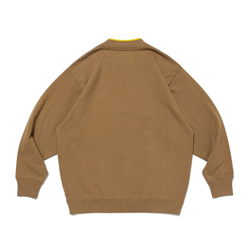 WTAPS(ダブルタップス)｜WIDE NECK 01 / SWEATER / COTTON FORTLESS(ワイドネック01 セーター コットンフォートレス)｜【公式通販 UNION TOKYO】｜ユニオントーキョー