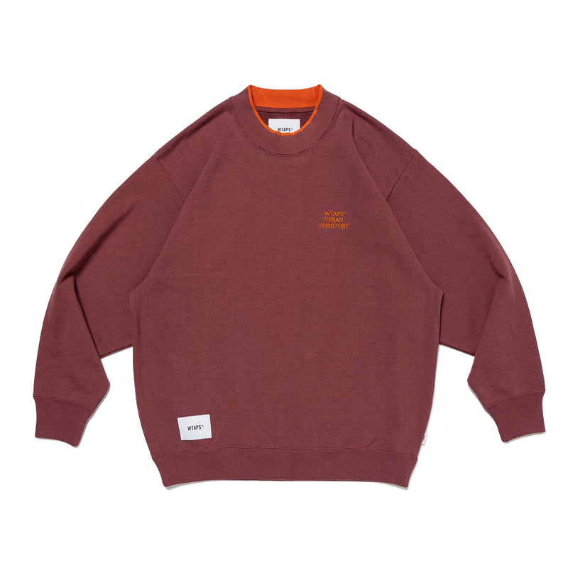 WTAPS(ダブルタップス)｜WIDE NECK 01 / SWEATER / COTTON FORTLESS(ワイドネック01 セーター コットンフォートレス)｜【公式通販 UNION TOKYO】｜ユニオントーキョー