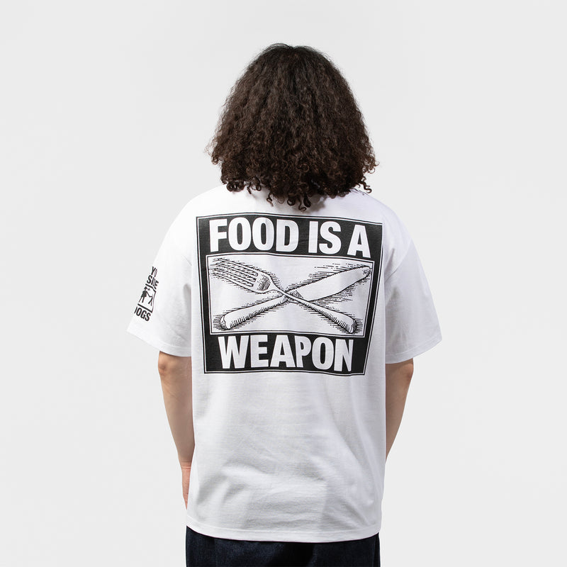 BIAS DOGS（バイアスドッグス）/ TOPS（トップス）/ FOOD IS A WEAPON商品 / WHITE