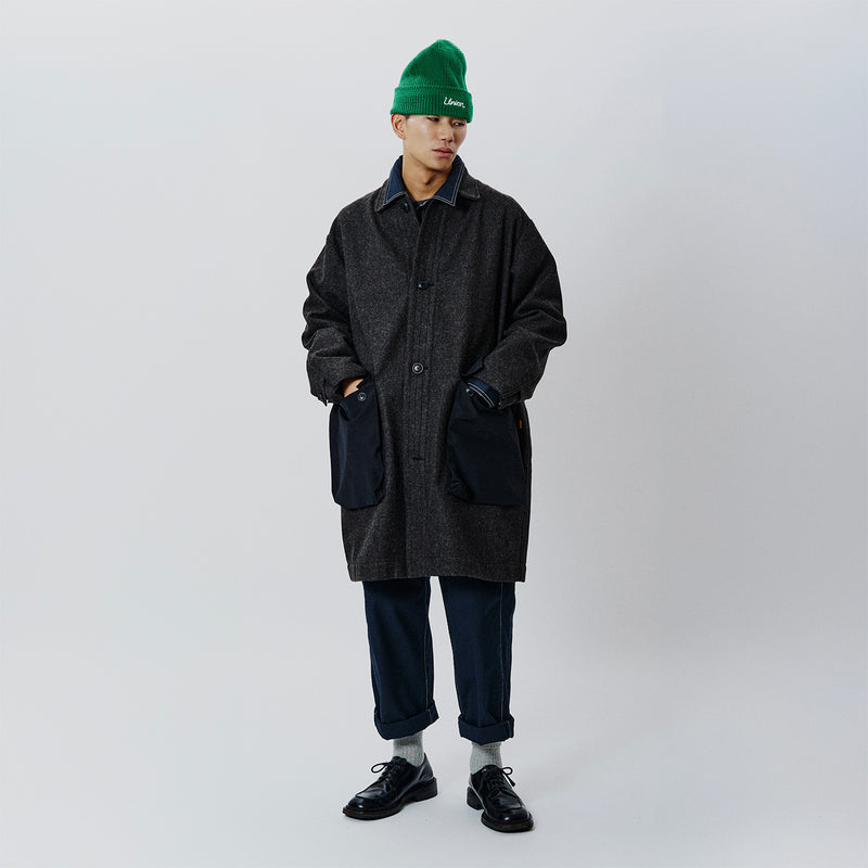 UNION ORIGINAL（ユニオンオリジナル）/ OUTER（アウター）/ ROOSEVELT TRENCH商品 / BLACK