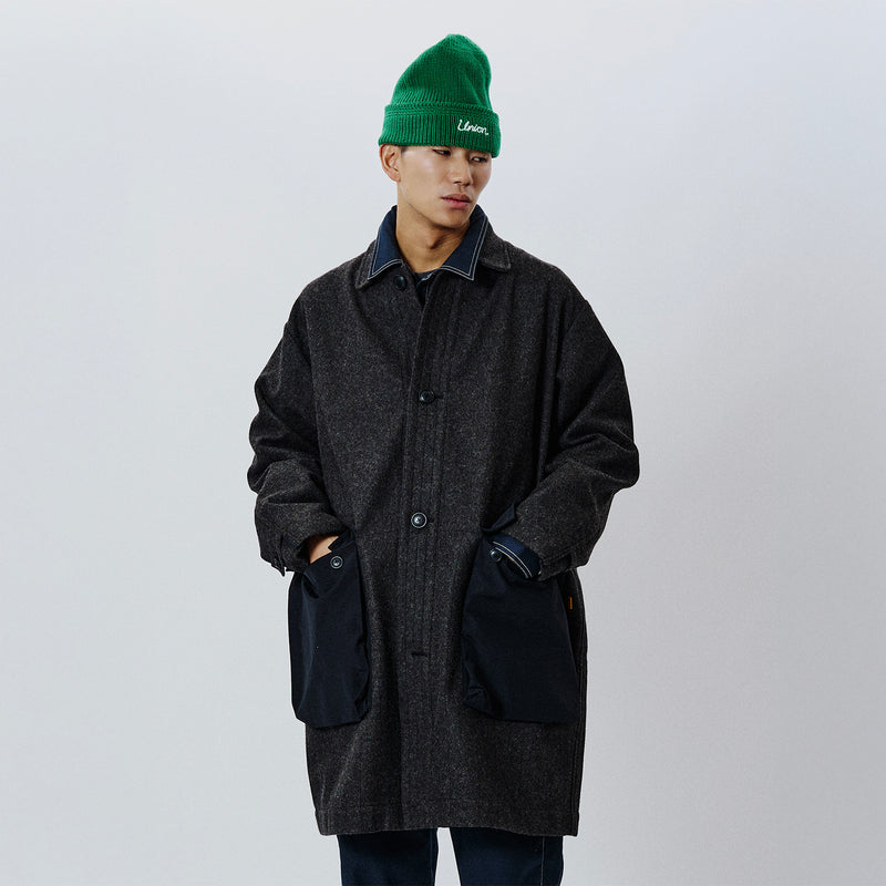 UNION ORIGINAL（ユニオンオリジナル）/ OUTER（アウター）/ ROOSEVELT TRENCH商品 / BLACK