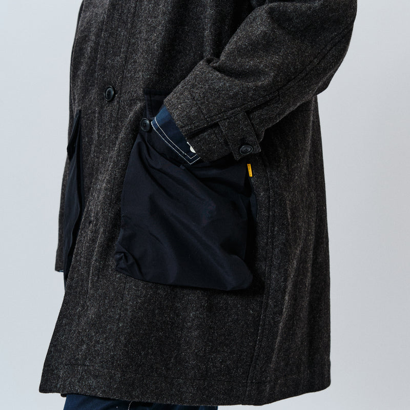 UNION ORIGINAL（ユニオンオリジナル）/ OUTER（アウター）/ ROOSEVELT TRENCH商品 / BLACK