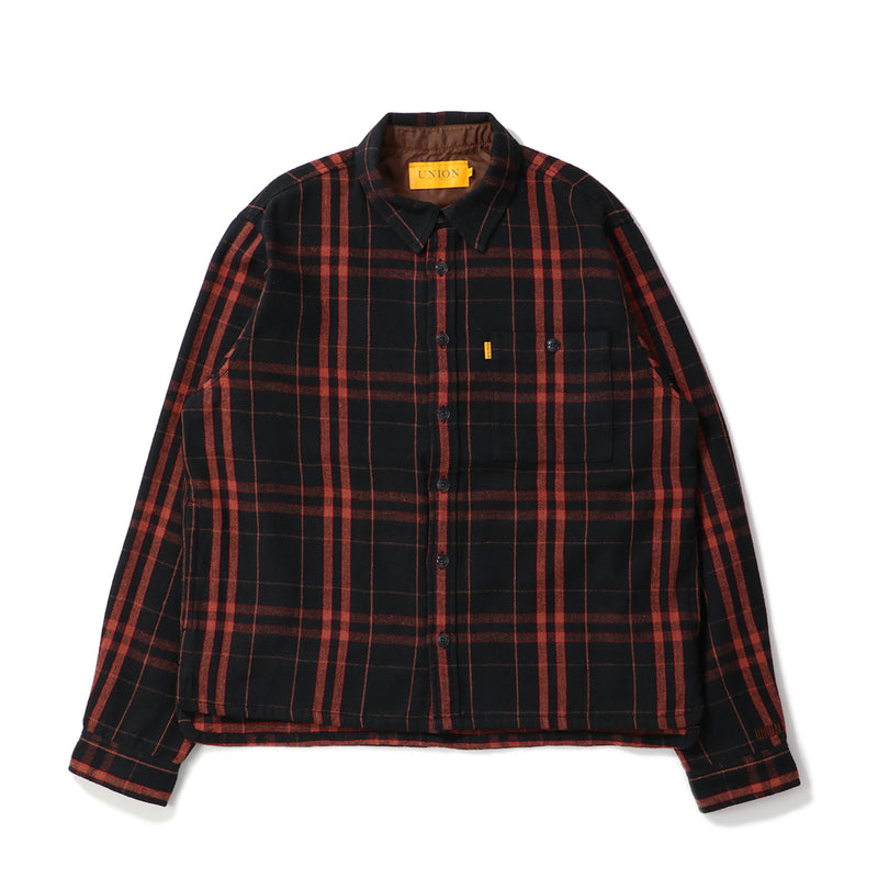 UNION ORIGINAL（ユニオンオリジナル）/ TOPS（トップス）/ ROSCOE SHIRT商品 / BLACK/BLOWN