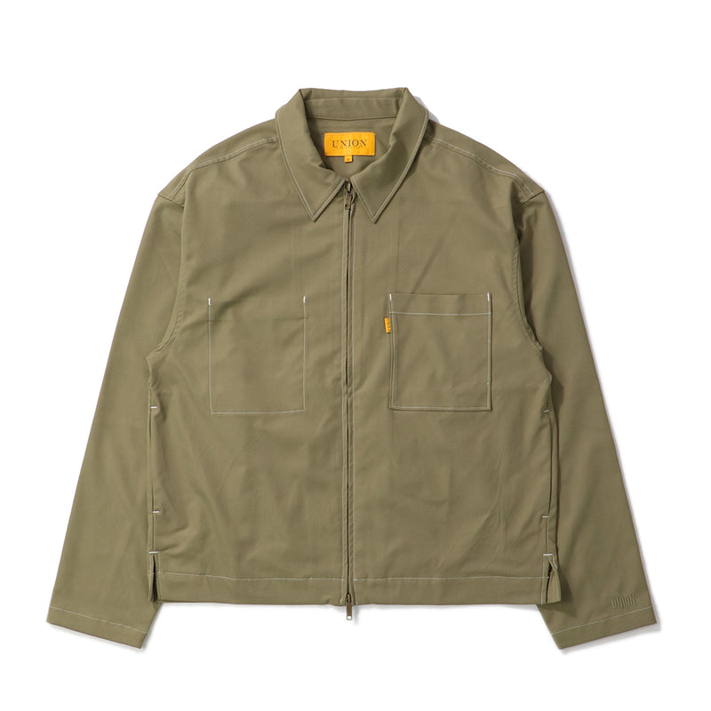 UNION ORIGINAL（ユニオンオリジナル）/ TOPS（トップス）/ STACEY ZIP SHIRT商品 / NAVY