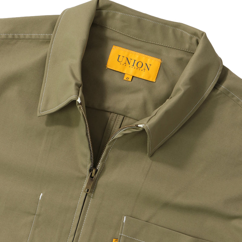 UNION ORIGINAL（ユニオンオリジナル）/ TOPS（トップス）/ STACEY ZIP SHIRT商品 / NAVY