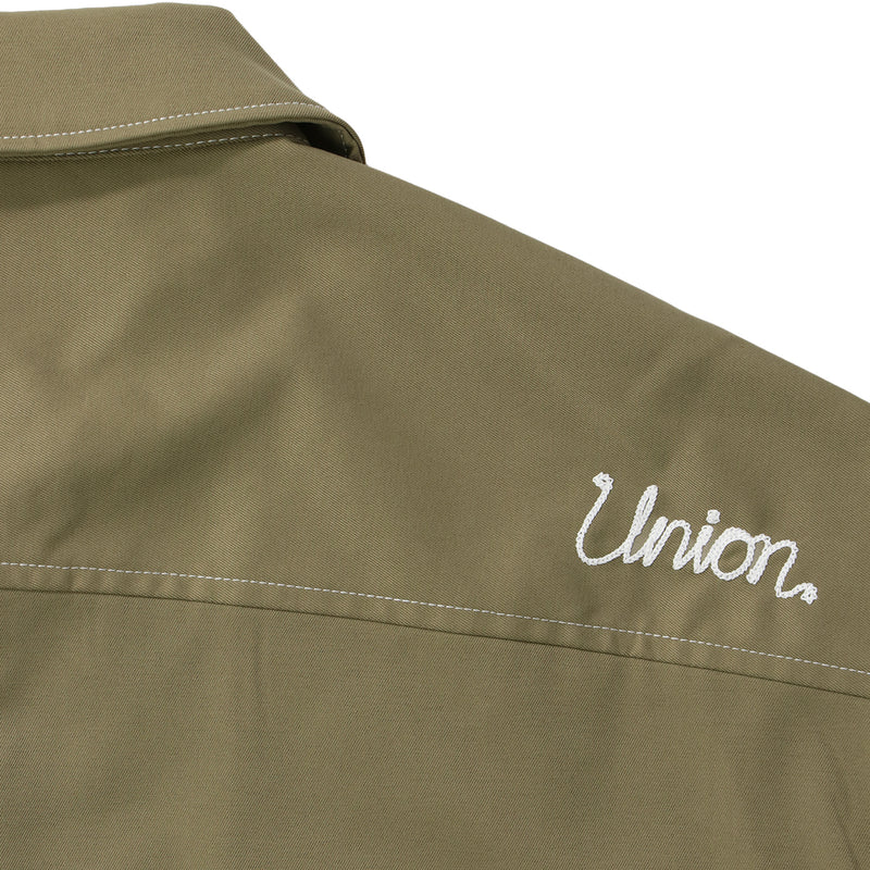 UNION ORIGINAL（ユニオンオリジナル）/ TOPS（トップス）/ STACEY ZIP SHIRT商品 / NAVY