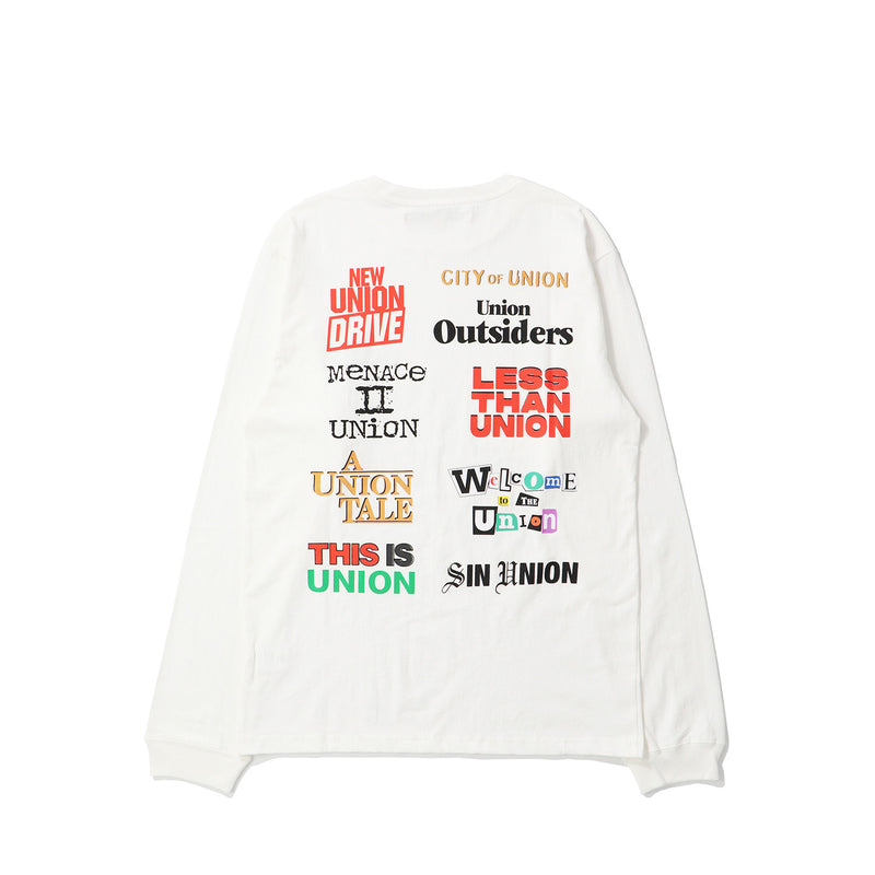 UNION ORIGINAL（ユニオンオリジナル）/ TOPS（トップス）/ UNION FILMS LS TEE商品 / VINTAGE BLACK