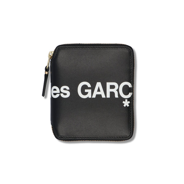 COMME des GARCONS WALLETS(コムデギャルソンウォレッツ)｜HUGE LOGO LEATHER ROUND ZIP WALLET(ヒュージロゴレザーラウンドジップウォレット)｜【公式通販 UNION TOKYO】｜ユニオントーキョー