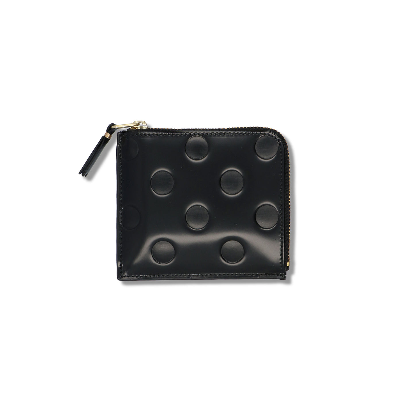 DOTS EMBOSSED LEATHER LINE CARD COIN｜COMME DES GARCONS WALLETS
