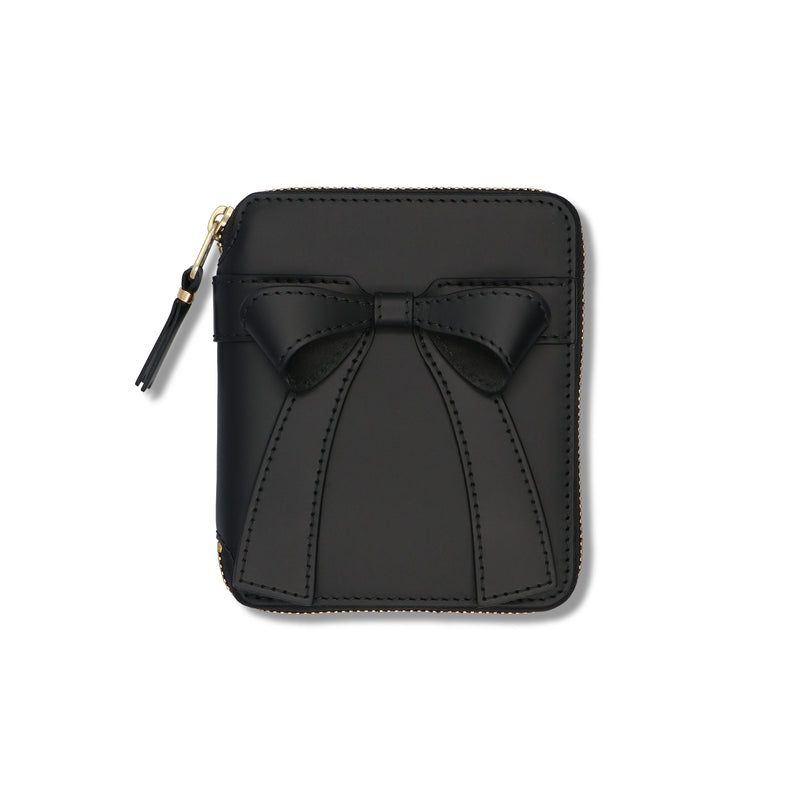 COMME des GARCONS WALLETS(コムデギャルソンウォレッツ)｜BIG BOW LEATHER ROUND ZIP WALLET(ビッグボウレザーラウンドジップウォレット)｜【公式通販 UNION TOKYO】｜ユニオントーキョー