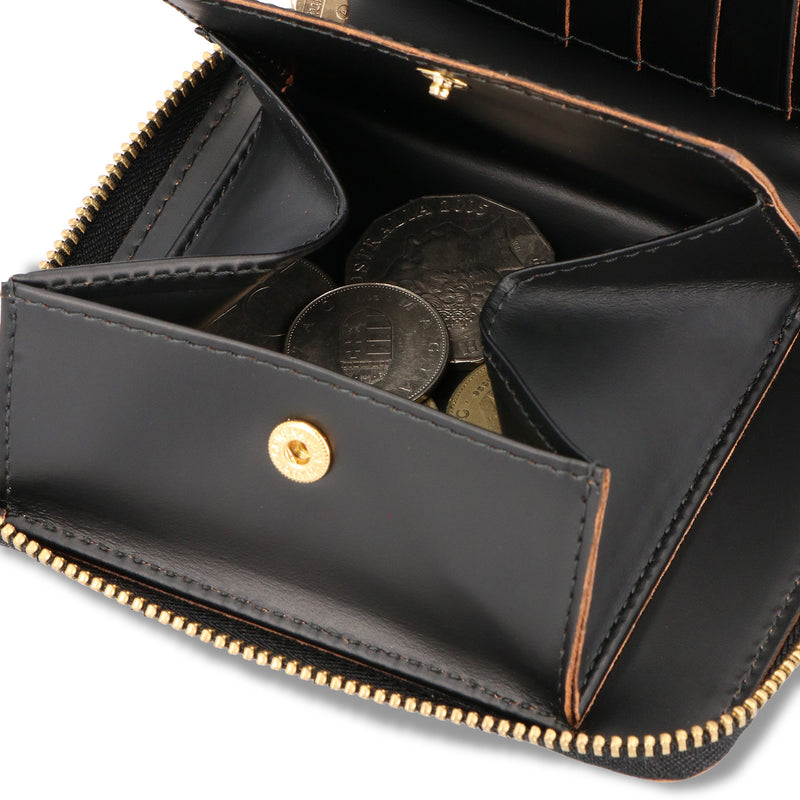 極美品 コムデギャルソン ラウンドジップ 財布 a408 COMME des GARCONS WALLETS(コムデギャルソンウォレッツ