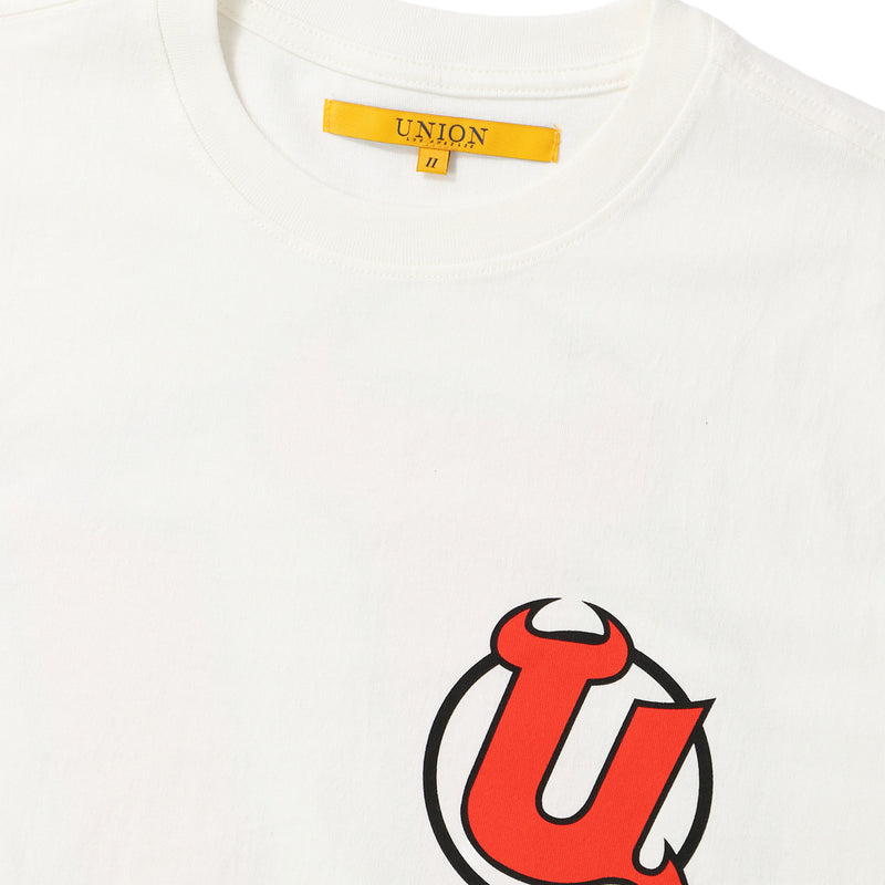 UNION ORIGINAL（ユニオンオリジナル）/ TOPS（トップス）/ U- DEVILS TEE商品 / VINTAGE WHITE