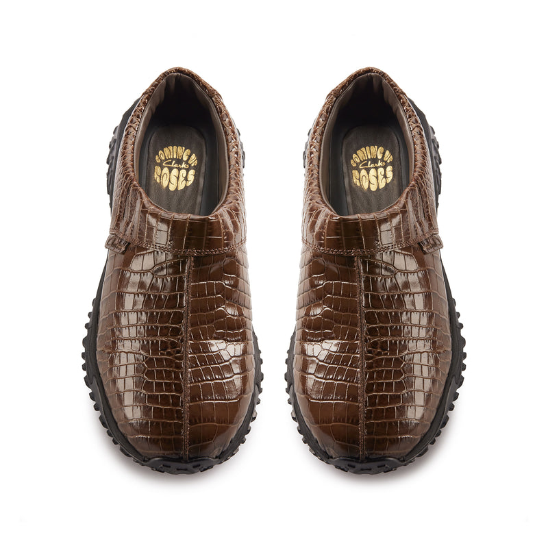 CLARKS（クラークス）/ SHOES（シューズ）/ CUR Clog 1 M商品 / Brown Croc Lea