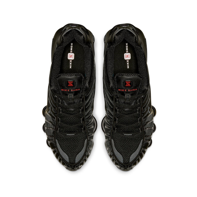 NIKE（ナイキ）/ SHOES（シューズ）/ Nike Shox TL商品 / BLACK/BLACK-MTLC HEMATITE-MAX ORANGE