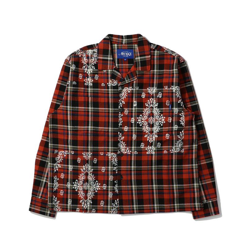 AWAKE NY(アウェイクニューヨーク)｜PAISLEY PRINTED FLANNEL SHIRT(ペイズリープリンテッドフランネルシャツ)｜【公式通販 UNIONT TOKYO】｜ユニオントーキョー