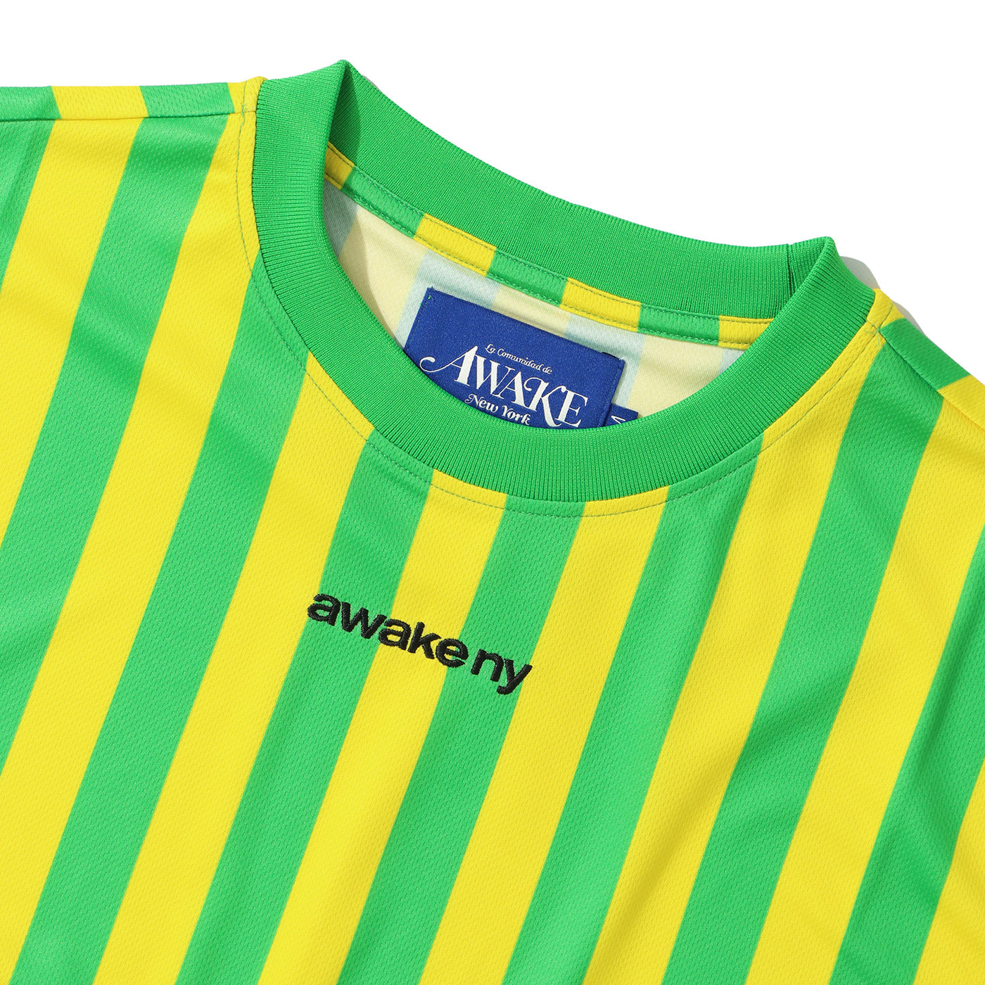 AWAKE NY 国内送 メッシュフットボールジャージ サッカー ジャージ - ブルー – Feature