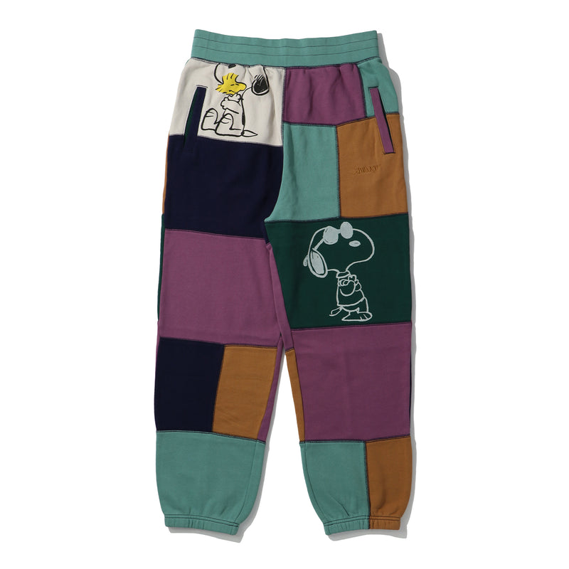 AWAKE NY(アウェイクニューヨーク)｜PEANUTS PATCHWORK SWEATPANT(ピーナッツパッチワークスウェットパンツ)｜【公式通販 UNION TOKYO】｜ユニオントーキョー