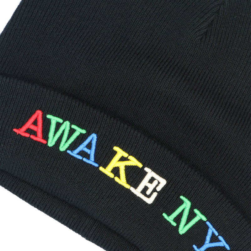 AWAKE NY(アウェイクニューヨーク)｜PEANUTS EMBROIDERED BEANIE(ピーナッツエンブロイデッドビーニー)｜【公式通販 UNIONT TOKYO】｜ユニオントーキョー