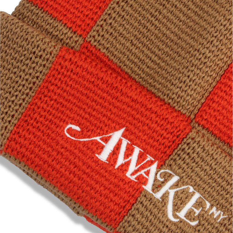 AWAKE NY(アウェイクニューヨーク)｜CHECKERBOARD BEANIE(チェッカーボードビーニー)｜【公式通販 UNIONT TOKYO】｜ユニオントーキョー