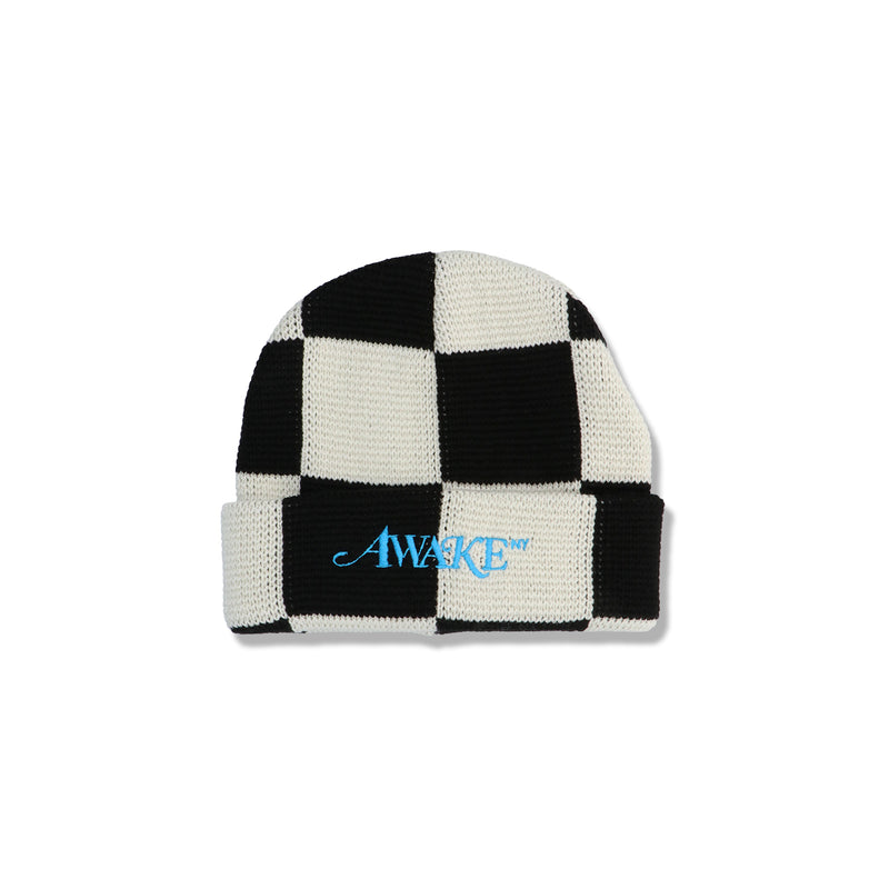 AWAKE NY(アウェイクニューヨーク)｜CHECKERBOARD BEANIE(チェッカーボードビーニー)｜【公式通販 UNIONT TOKYO】｜ユニオントーキョー