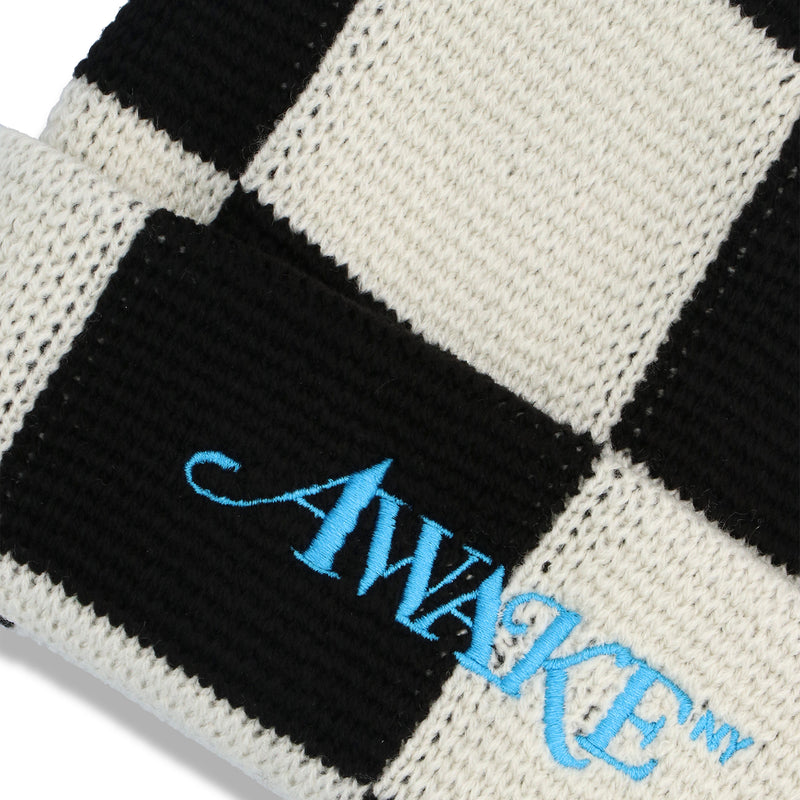 AWAKE NY(アウェイクニューヨーク)｜CHECKERBOARD BEANIE(チェッカーボードビーニー)｜【公式通販 UNIONT TOKYO】｜ユニオントーキョー