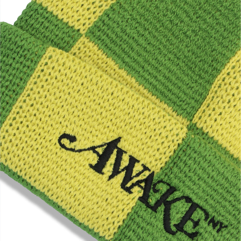 AWAKE NY(アウェイクニューヨーク)｜CHECKERBOARD BEANIE(チェッカーボードビーニー)｜【公式通販 UNIONT TOKYO】｜ユニオントーキョー