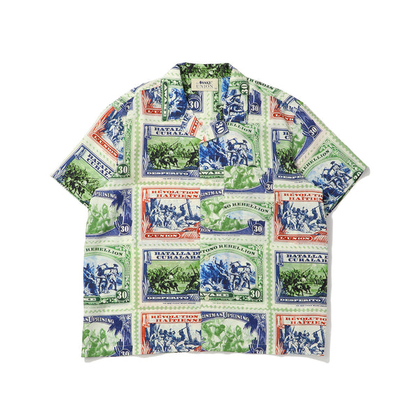 AWAKE NY(アウェイクニューヨーク)｜REVOLUTION CAMP COLLAR SHIRT(レボリューションキャンプカラーシャツ)｜【公式通販 UNIONT TOKYO】｜ユニオントーキョー