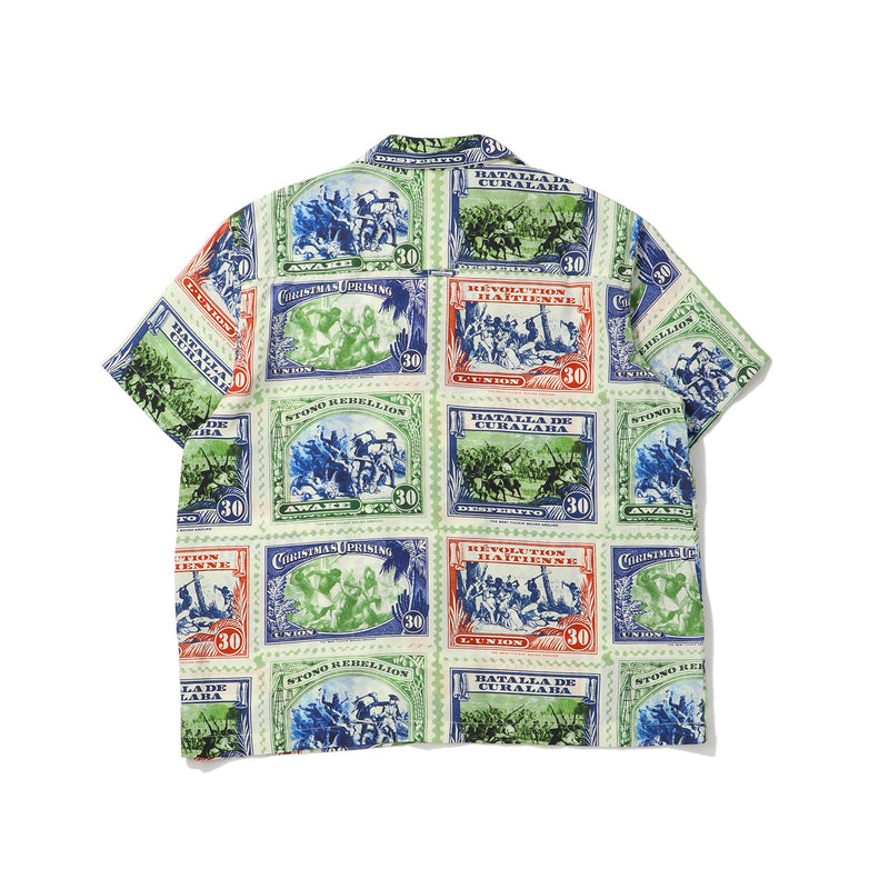 AWAKE NY(アウェイクニューヨーク)｜REVOLUTION CAMP COLLAR SHIRT(レボリューションキャンプカラーシャツ)｜【公式通販 UNIONT TOKYO】｜ユニオントーキョー