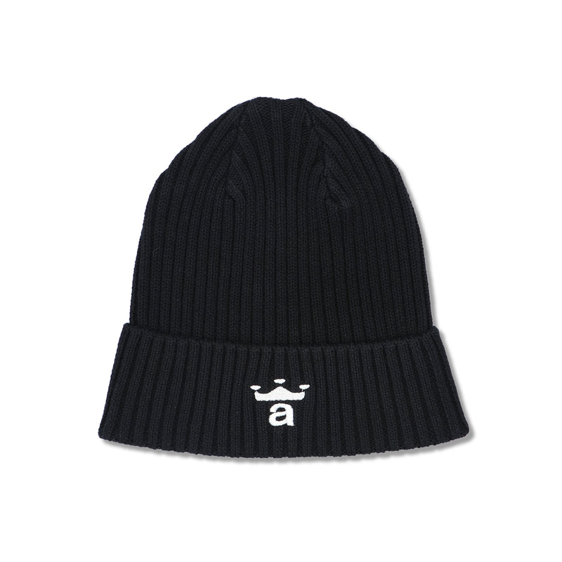 AWAKE NY（アウェイクニューヨーク）/ ACCESSORIES（アクセサリー）/ CROWN A CABLE BEANIE商品 / BLACK