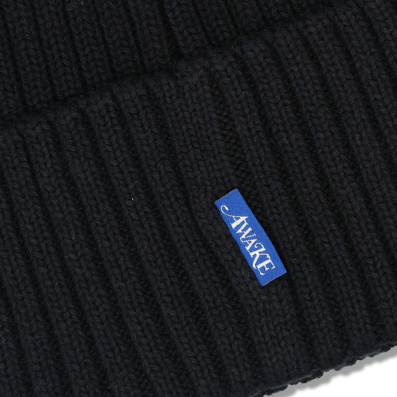 AWAKE NY（アウェイクニューヨーク）/ ACCESSORIES（アクセサリー）/ CROWN A CABLE BEANIE商品 / BLACK