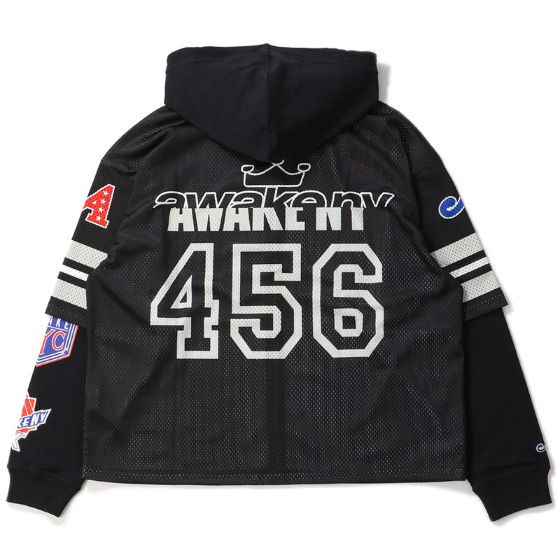 HEADCRACK CHAMPS JERSEY ZIP HO｜AWAKE NY｜TOPS（トップス）｜【公式