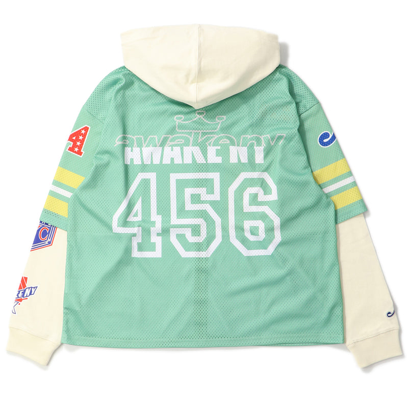 o*a様  ×Awake NY コラボ ハーフジップス HEADCRACK CHAMPS JERSEY ZIP HO｜AWAKE NY｜TOPS（トップス）｜【公式