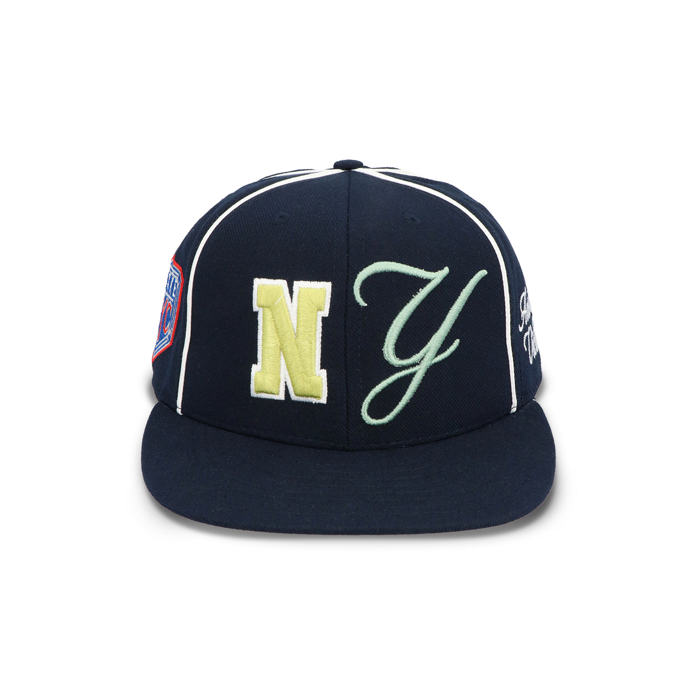 とでぃ × AWAKE NY デニムキャップ HEADCRACK CHAMPS FITTED CAP｜AWAKE NY｜ACCESSORIES（アクセサリー