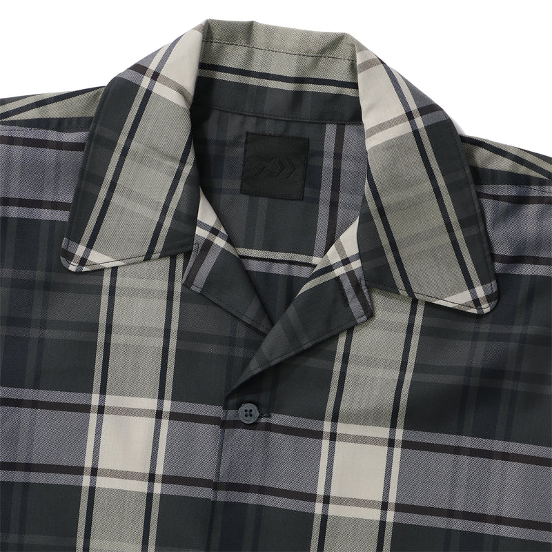 TECH SPORTS OPEN COLLAR SHIRT L/S BIG TARTAN｜DAIWA PIER39｜TOPS