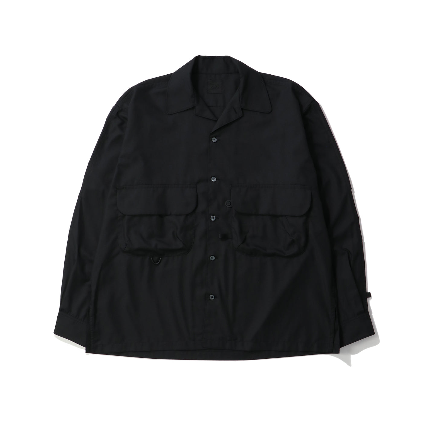 TECH SPORTS OPEN COLLAR SHIRT L/S SOLID｜DAIWA PIER39｜TOPS