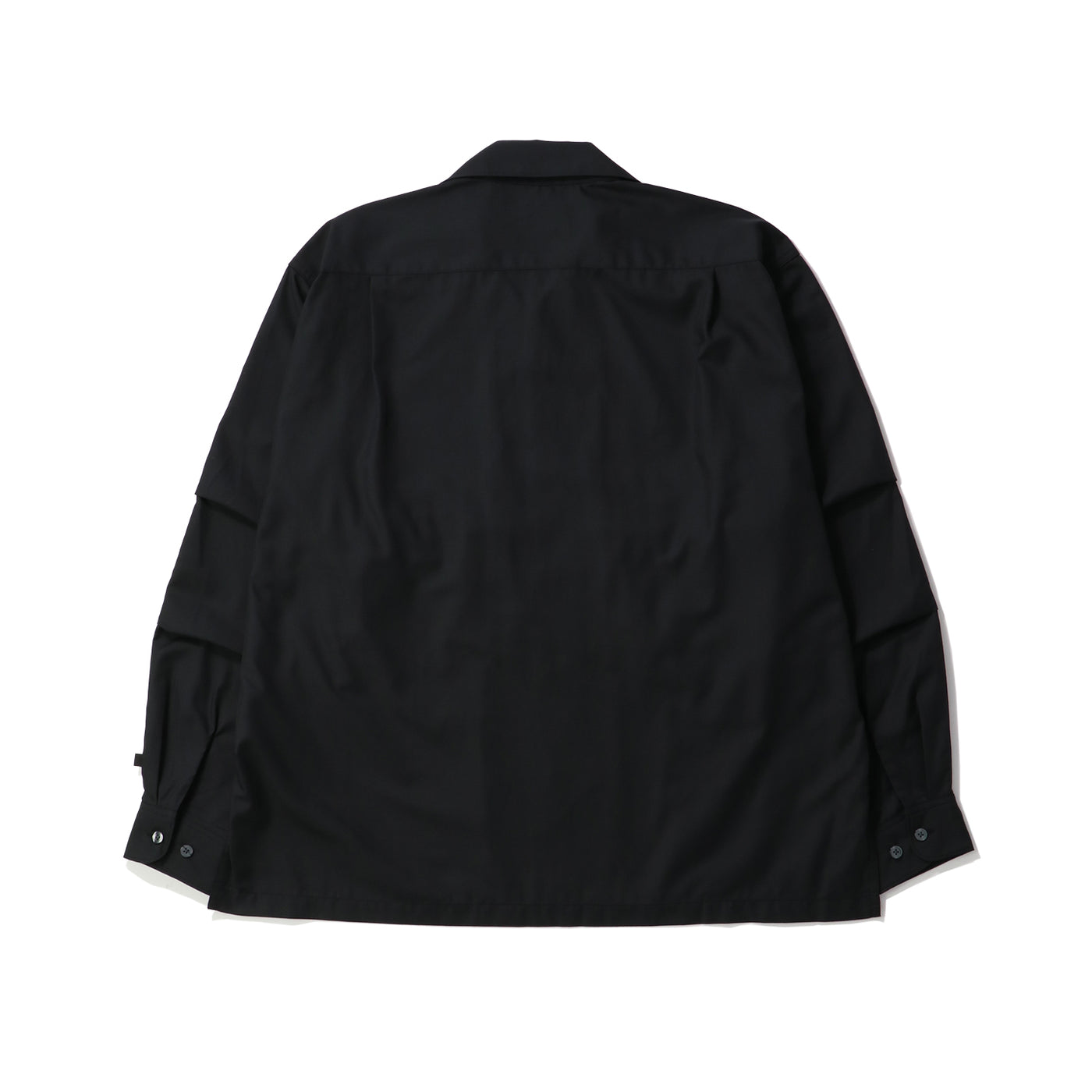 TECH SPORTS OPEN COLLAR SHIRT L/S SOLID｜DAIWA PIER39｜TOPS