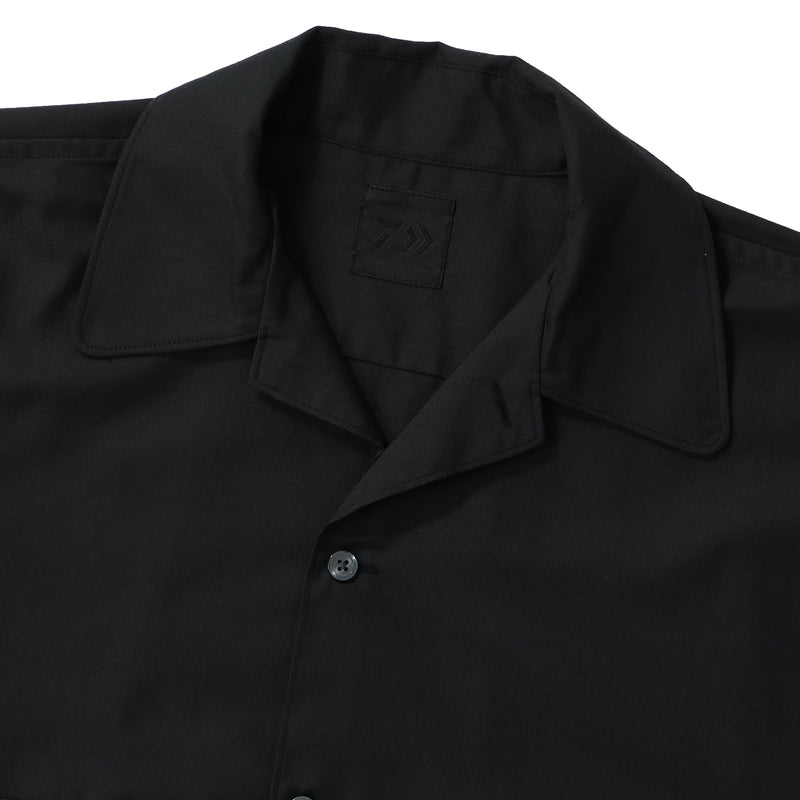 TECH SPORTS OPEN COLLAR SHIRT L/S SOLID｜DAIWA PIER39｜TOPS