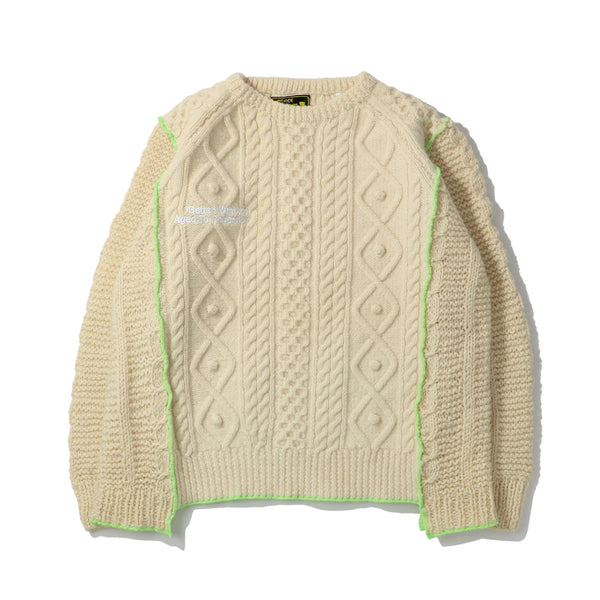 *Better With Age(ベターウィズエイジ)｜Moreso Cable Knit(モソーケーブルニット)｜【公式通販 UNIONT TOKYO】｜ユニオントーキョー