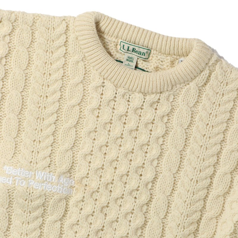 *Better With Age(ベターウィズエイジ)｜Moreso Cable Knit(モソーケーブルニット)｜【公式通販 UNIONT TOKYO】｜ユニオントーキョー