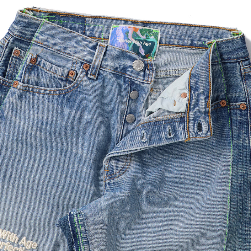 *Better With Age(ベターウィズエイジ)｜Monroe Triple Wide Denim Short(モンロートリプルワイドデニムショート)｜【公式通販 UNION TOKYO】｜ユニオントーキョー