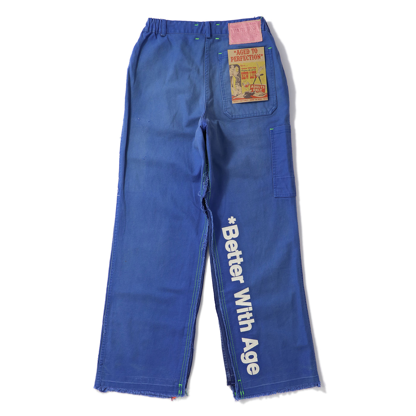CAMION RECONSTRUCTED FRENCH WORKWEAR DOUBLE-WIDE TROUSER