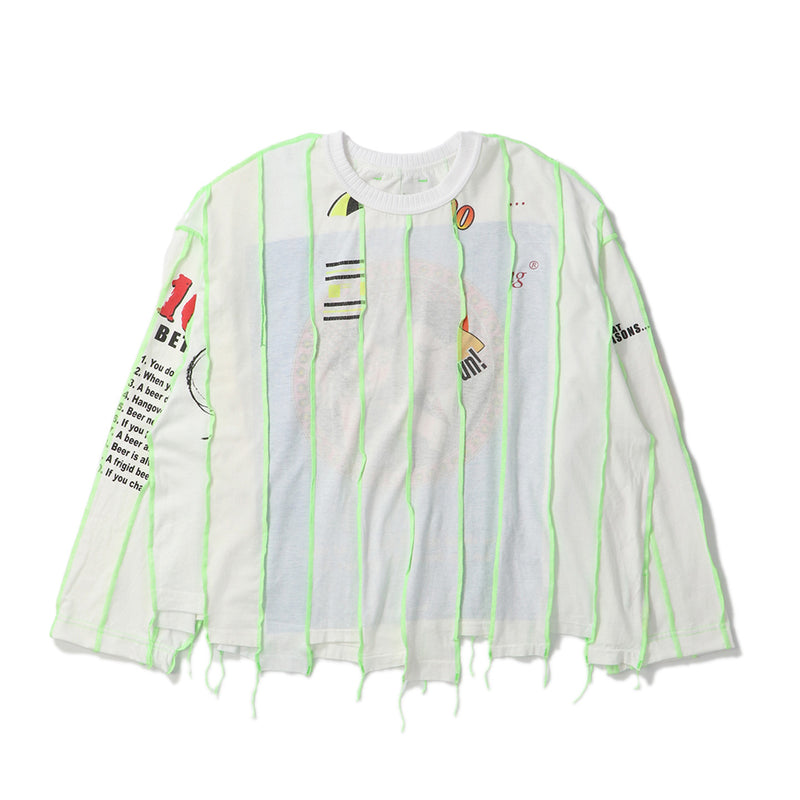 *Better With Age(ベターウィズエイジ)｜Idiot Reversible Paneled Long Sleeve(アイディオットリヴァーシブルロングスリーヴ)｜【公式通販 UNION TOKYO】｜ユニオントーキョー