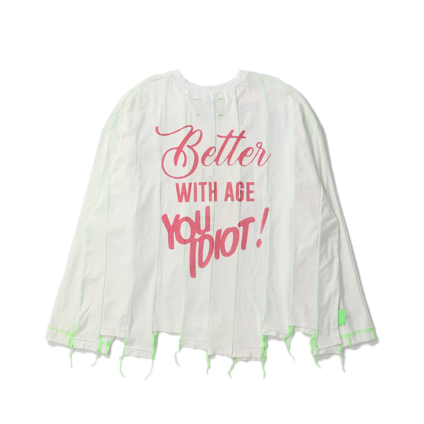 Better with age ロンT Better With Age - NOTHING REVERSIBLE LONG SLEEVE | cherry