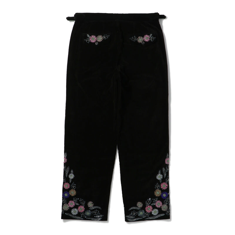 BODE(ボーディー)｜BEADED NOON FLOWER TROUSERS(ビーディッドヌーンフラワートラウザーズ)｜【公式通販 UNION TOKYO】｜ユニオントーキョー