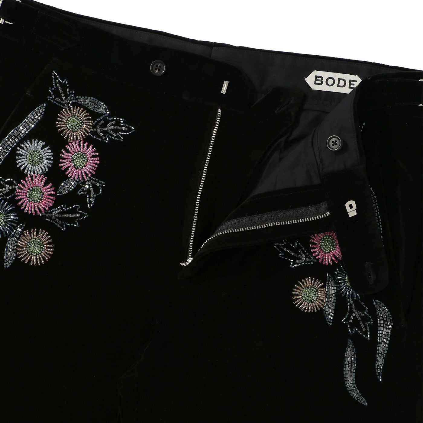 未使用　BODE　22aw　刺繍　花　花柄　スラックス　パンツ　ボーディ BODE(ボーディー)｜BEADED NOON FLOWER TROUSERS(ビーディッド