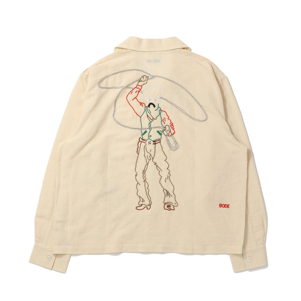 BODE(ボーディー)｜BEADED BUCKAROO LS SHIRT(ベッデッドバッカローロングスリーブシャツ)｜【公式通販 UNIONT TOKYO】｜ユニオントーキョー