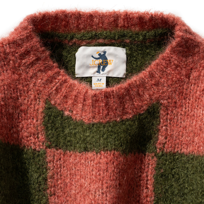 J.Crew(ジェイクルー)｜POV ALPACA CHECKERBOARD CREW(POVアルパカチェッカーボードクルー)｜【公式通販 UNIONT TOKYO】｜ユニオントーキョー