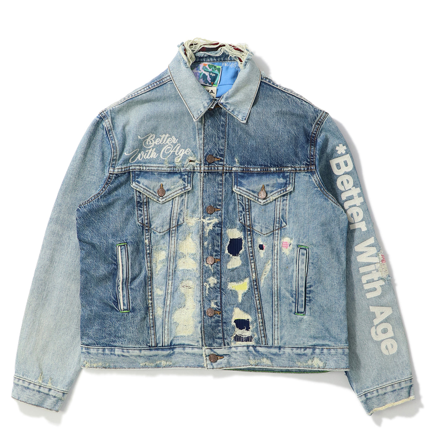 REPAIR DENIM JACKET｜*BETTER WITH AGE｜OUTER（アウター）｜【公式