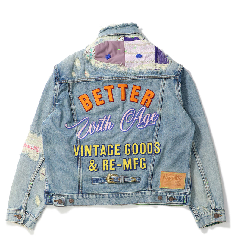 *Better With Age（）/ OUTER（アウター）/ Repair Denim Jacket商品 / Indigo 1