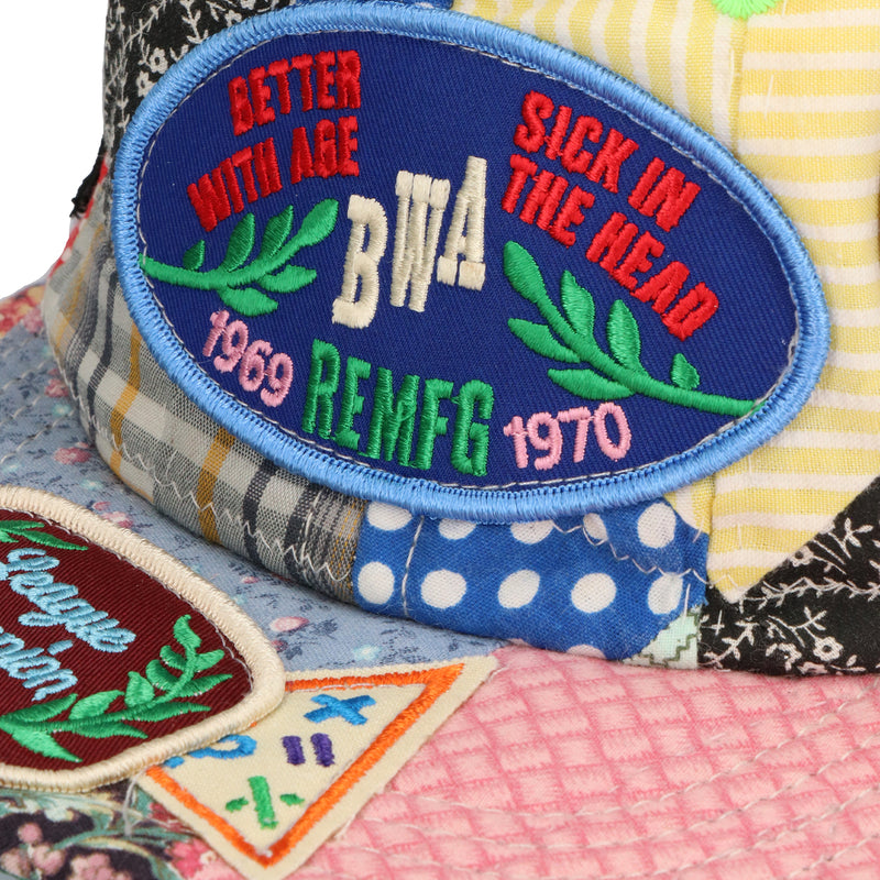 *Better With Age（）/ ACCESSORIES（アクセサリー）/ Gentlemens v3 Reconstructed Quilt Hat商品 / Multi 1